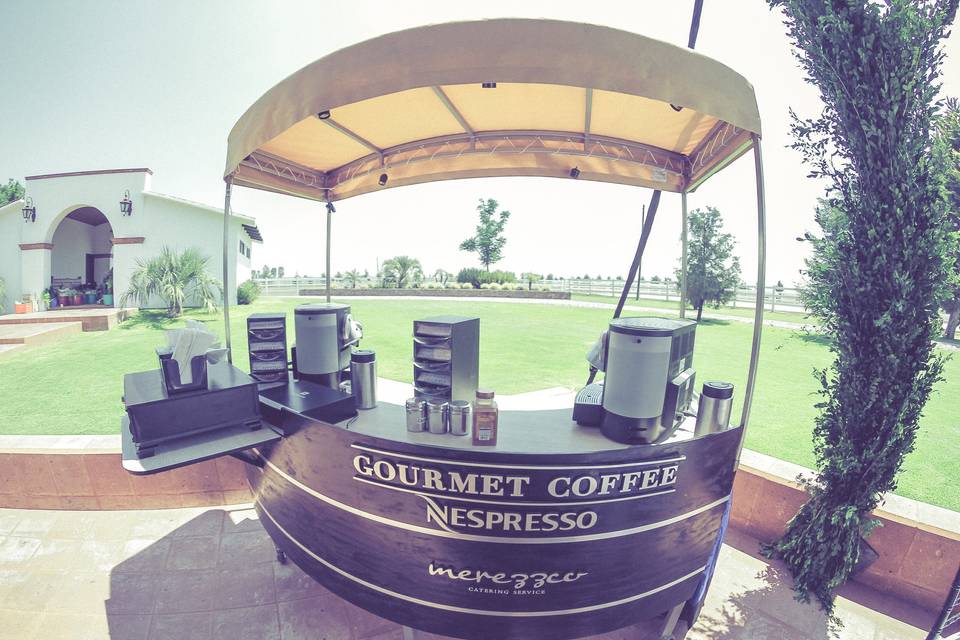 Barra de cafés nespresso