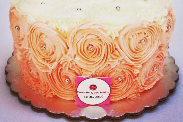 Pastel con degradado