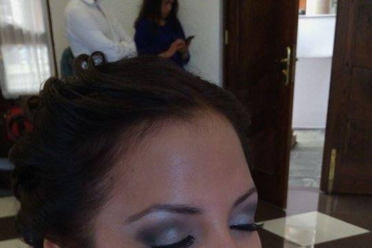 Boda maquillje y peinado