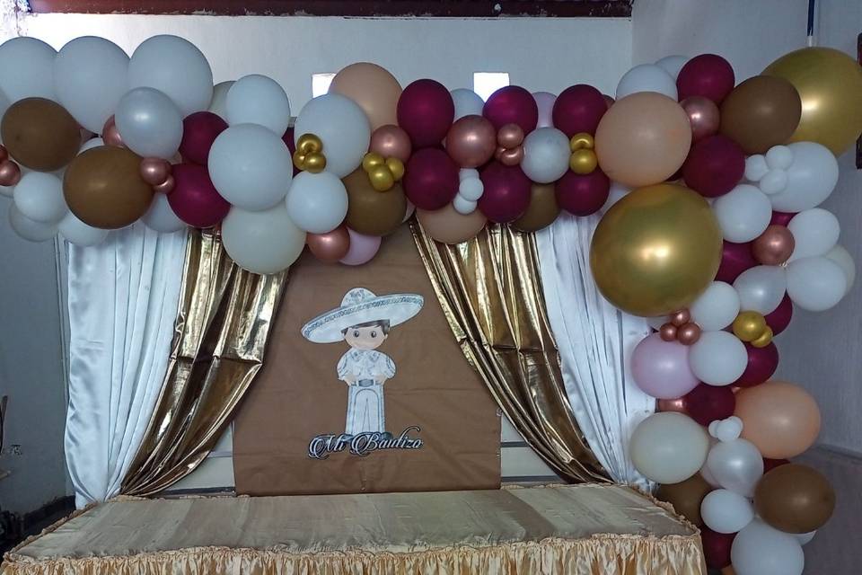 Decoración con globos