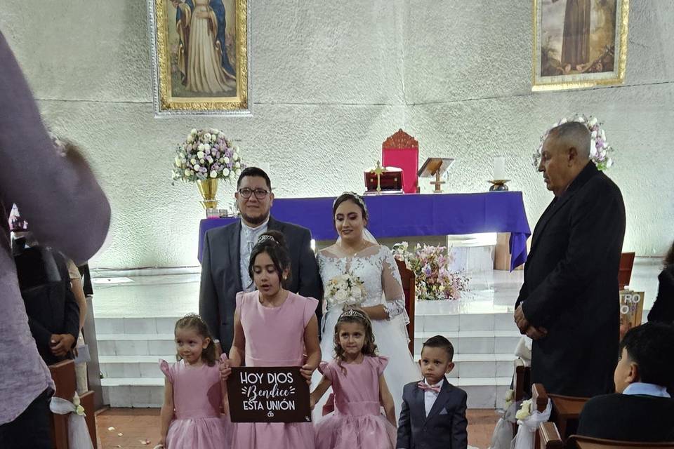 Salida de novios