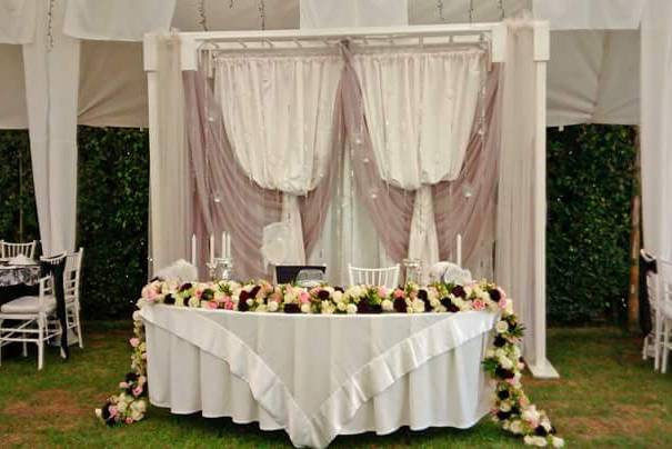 Mesa nupcial