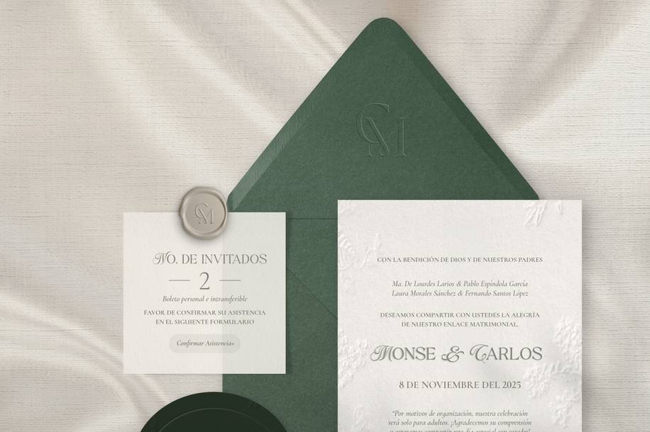 Invitación PDF Monse y Carlos