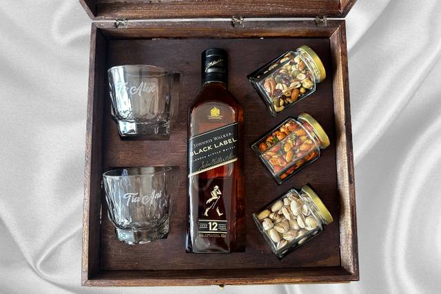 Kit padrinos con whisky