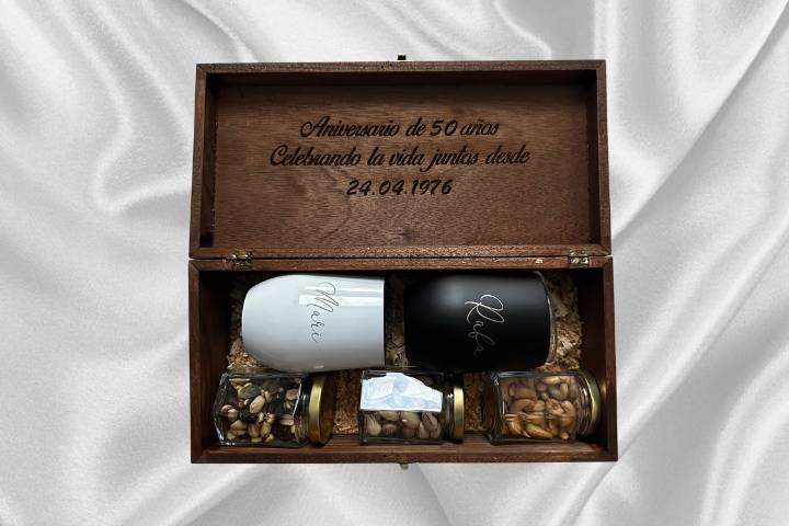 Kit motivos padrinos vino