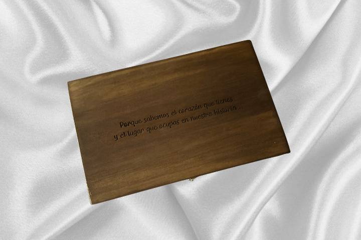 Caja para madera grande padrin
