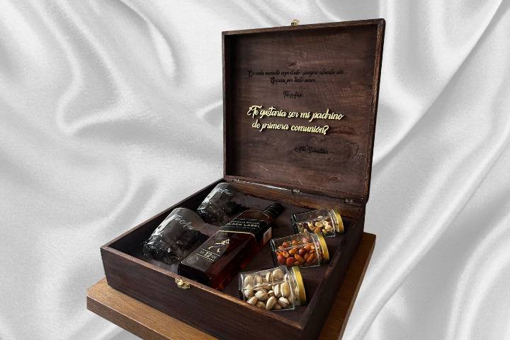 Kit motivos padrinos vino