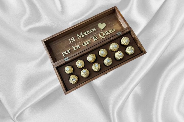 Caja motivos para padrinos