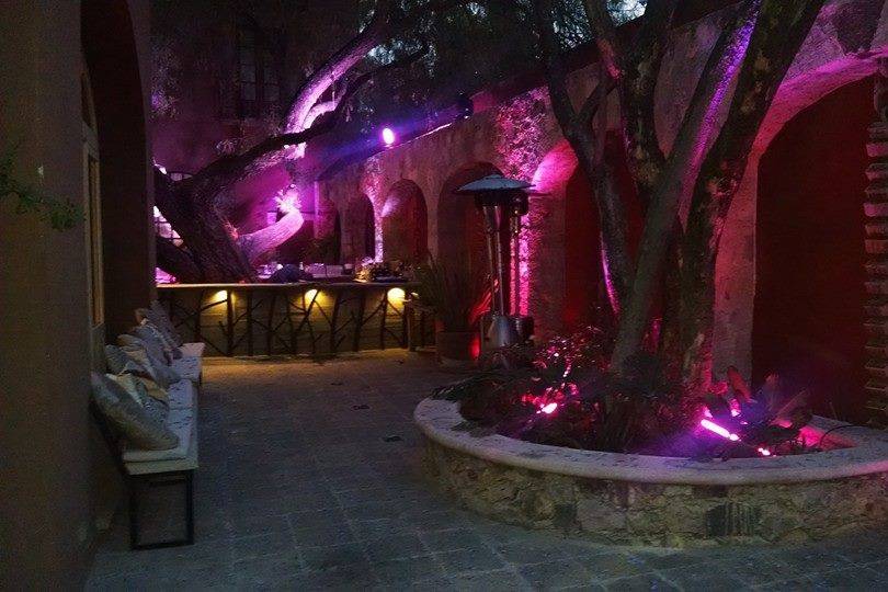 Iluminación arcos