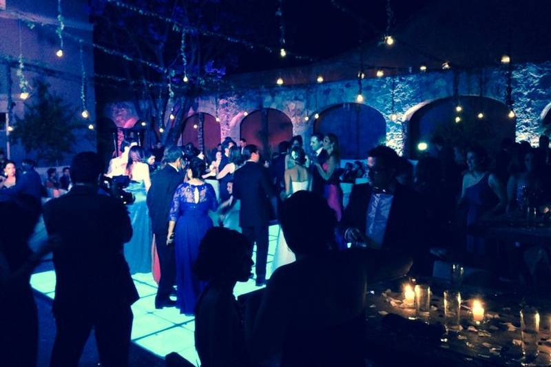 Iluminación boda