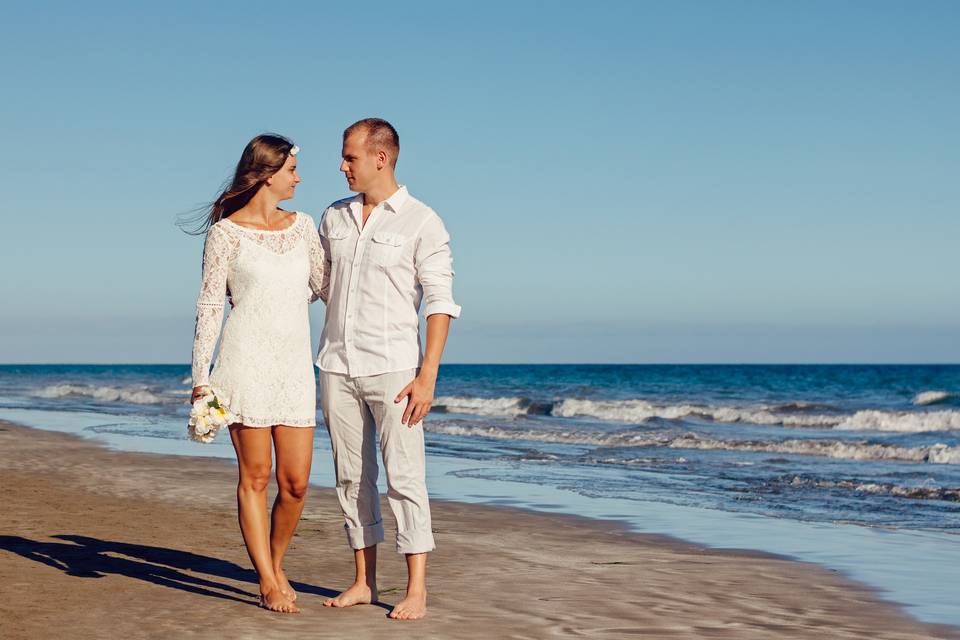 Boda en playa