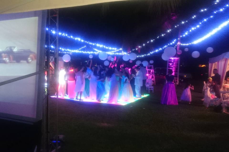 Boda pista led