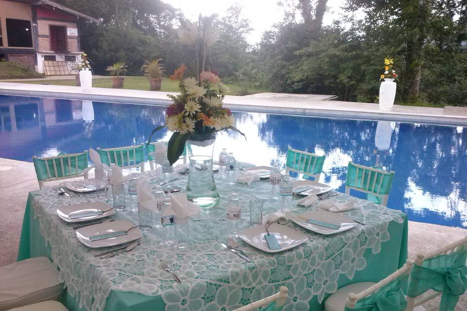 Boda en jardín