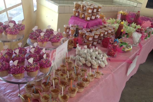 Mesa para despedida de soltera