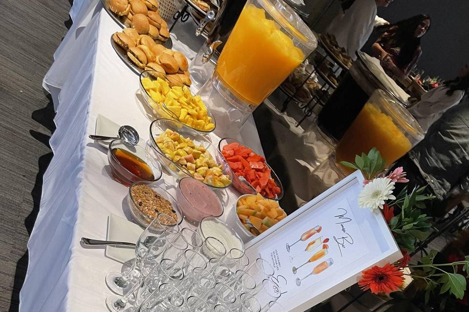 Mimosas bar