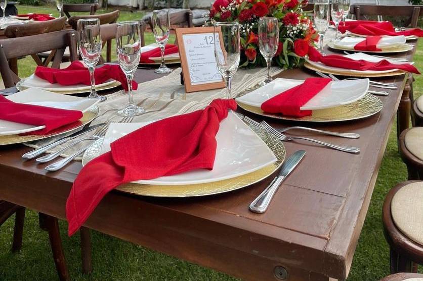 Boda en rojo