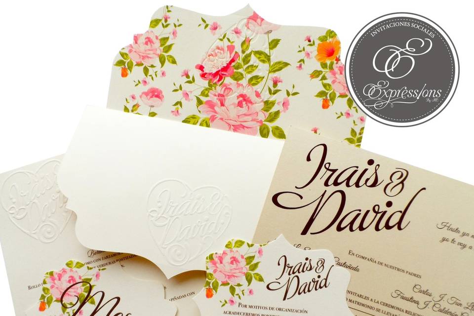 Mod. Romantic expressions invitaciones