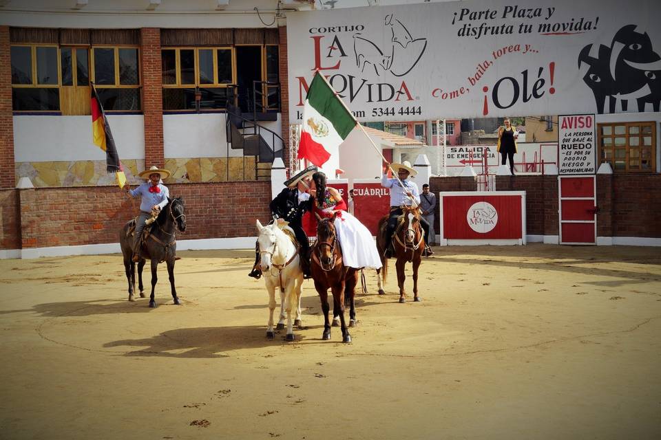 Boda mexico- alemana