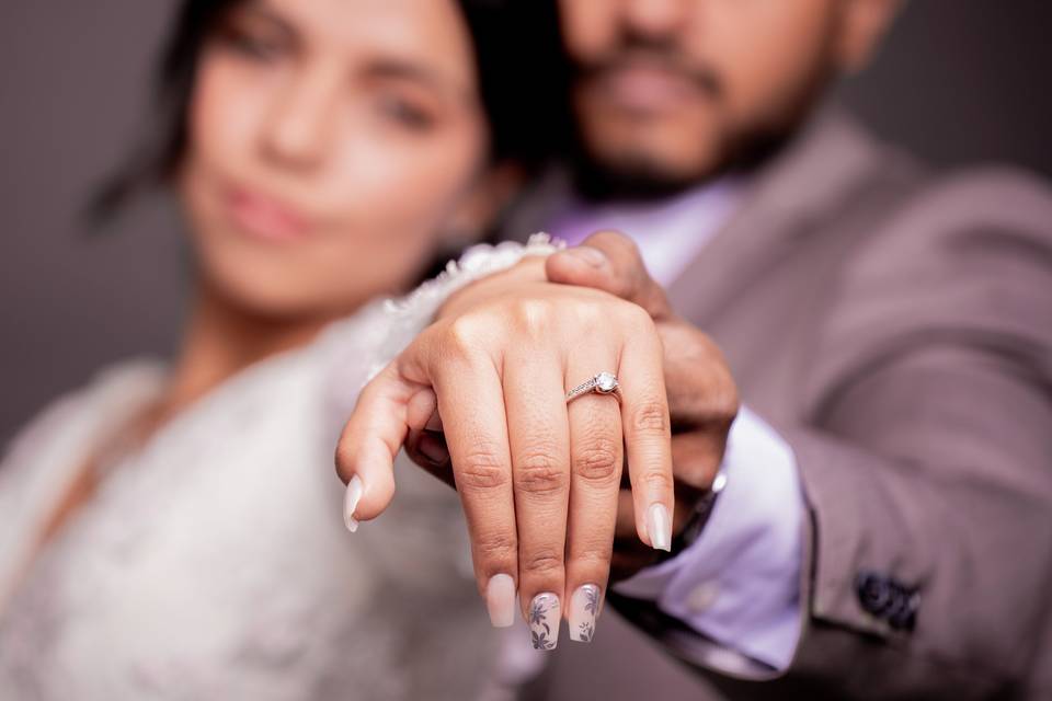 Sesion de Novios en Estudio