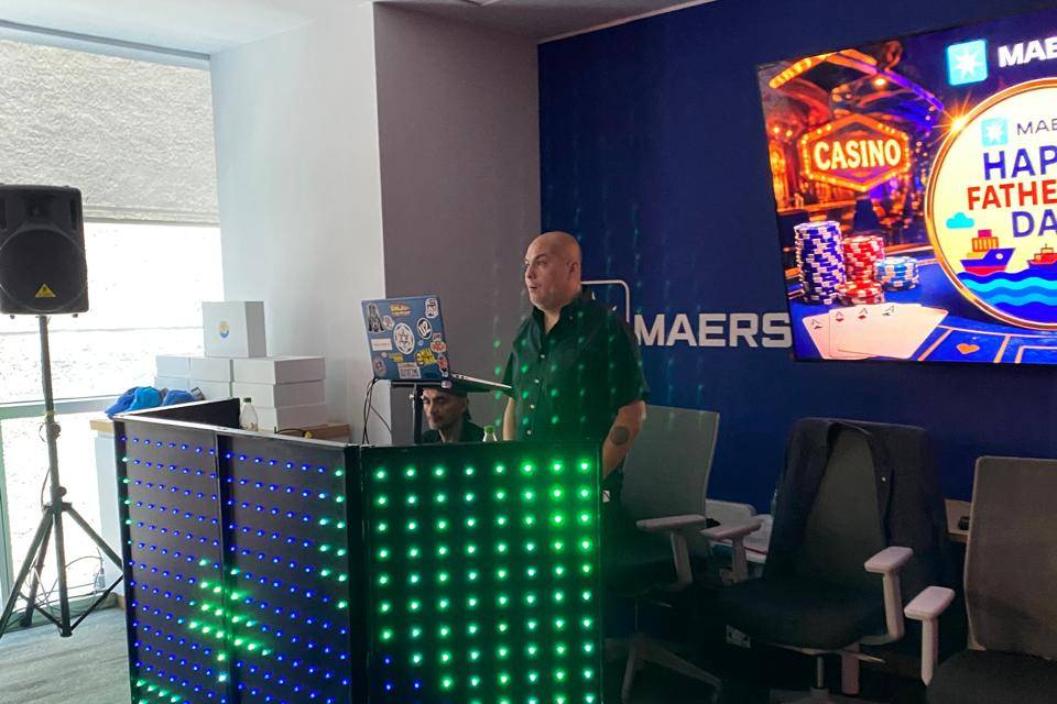 Cabina iluminada