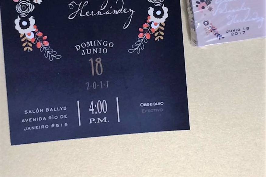 Novia Invitaciones