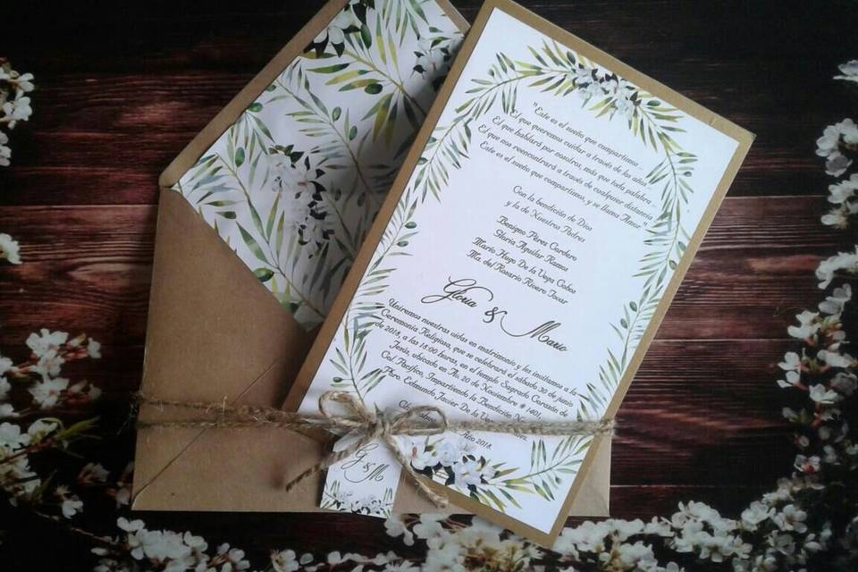 Novia Invitaciones