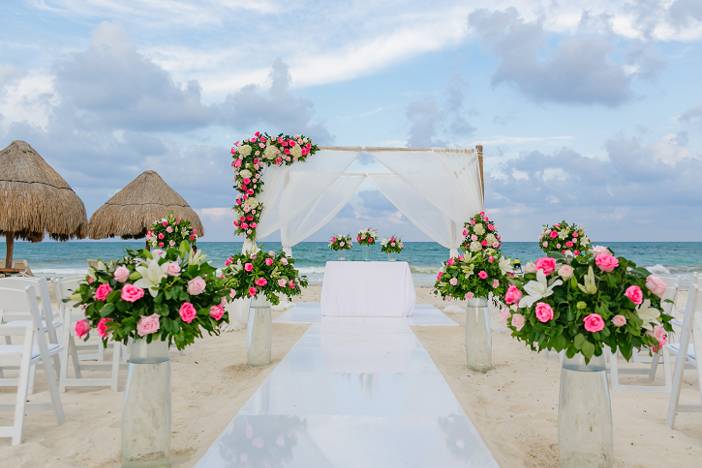 Beach ceremony