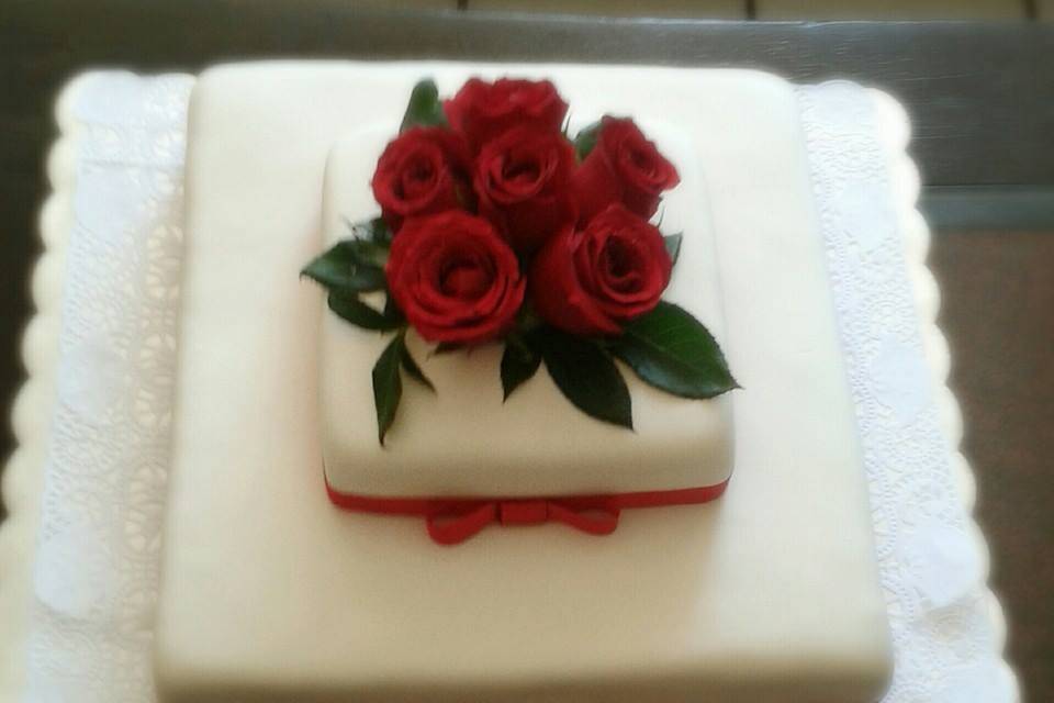 Fondant y Flores naturales