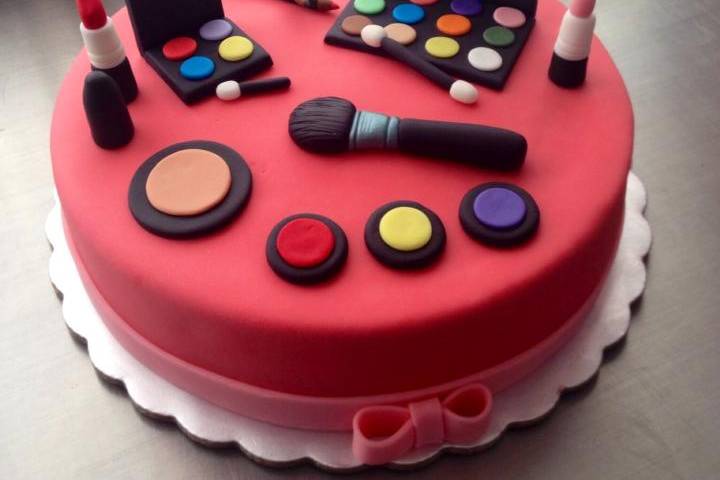 Maquillaje en fondant