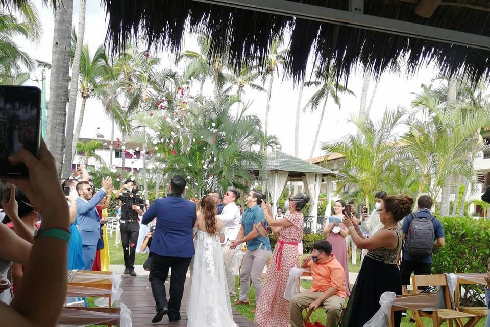 Boda en playa