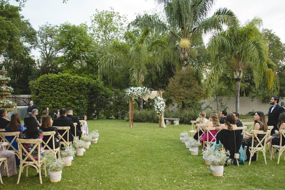 Boda al aire libre