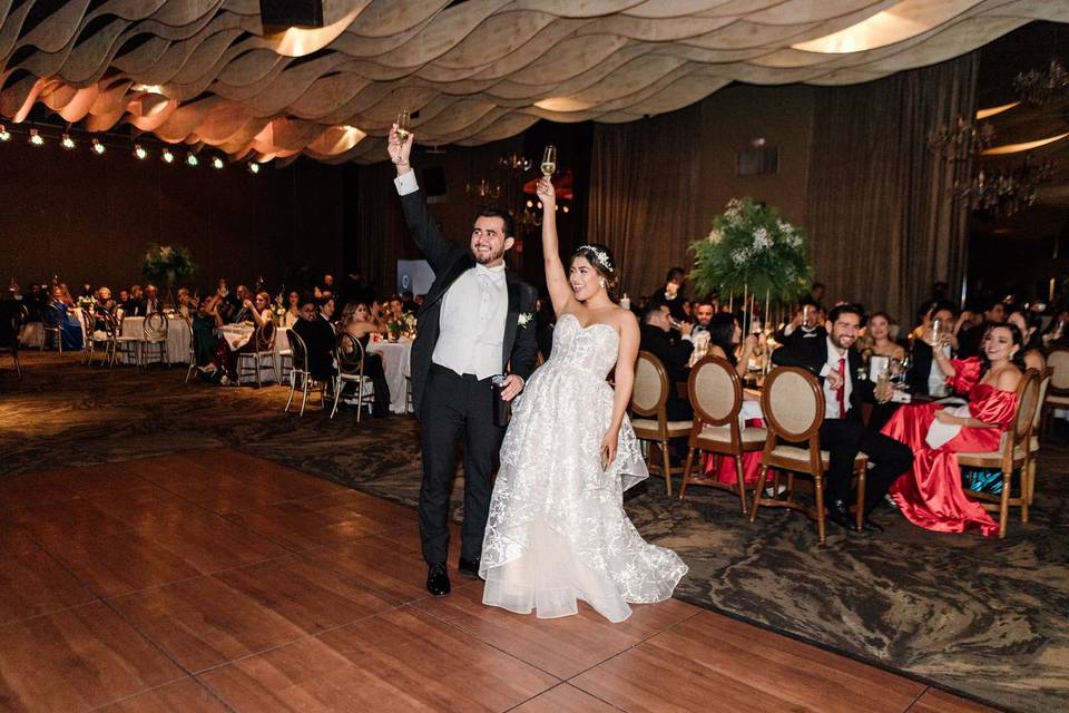 Boda en salón