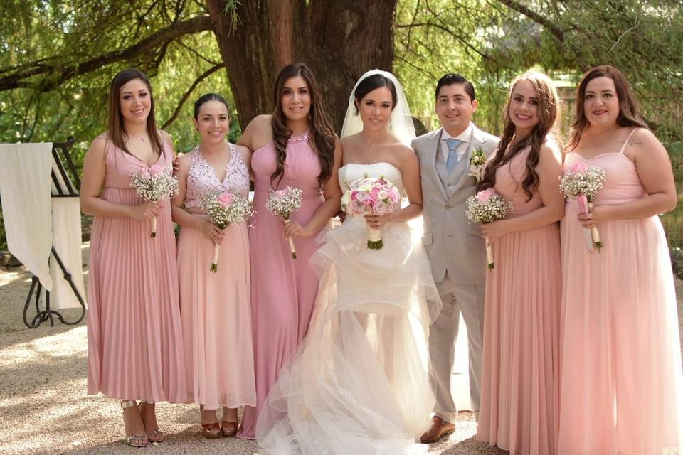 Maquillaje de novias y damas