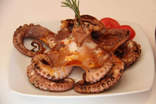 Pulpo a la parrilla