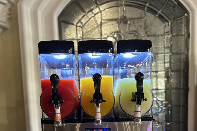 Servicio de bebidas frozen