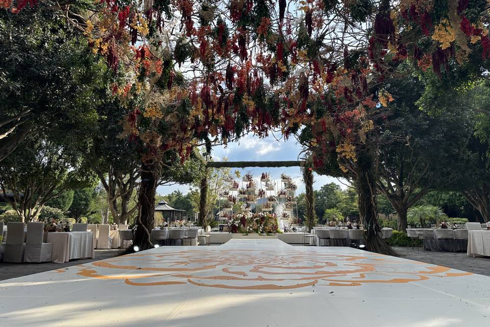 Pista de Baile pintada