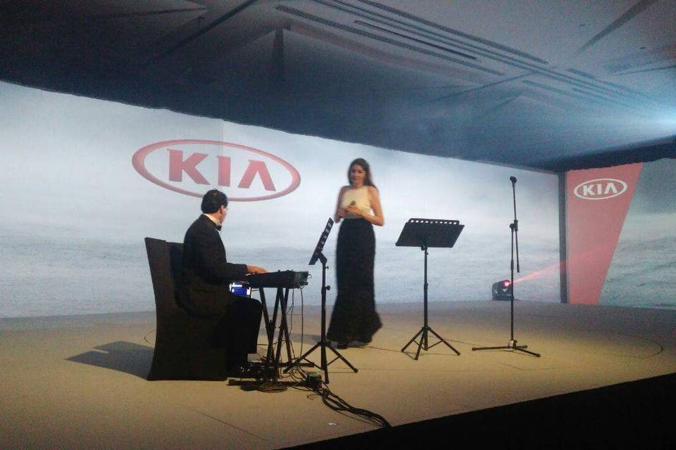 Evento musical autos kia