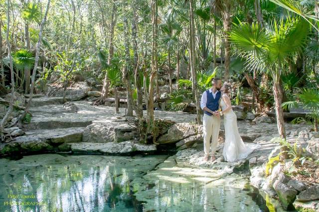 Boda en cenote