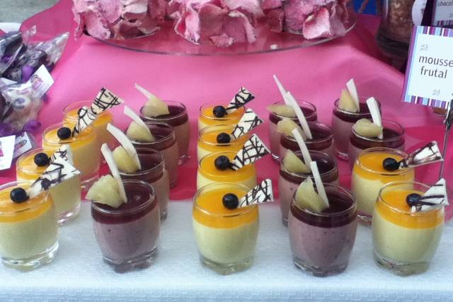 Mesa de postres boda