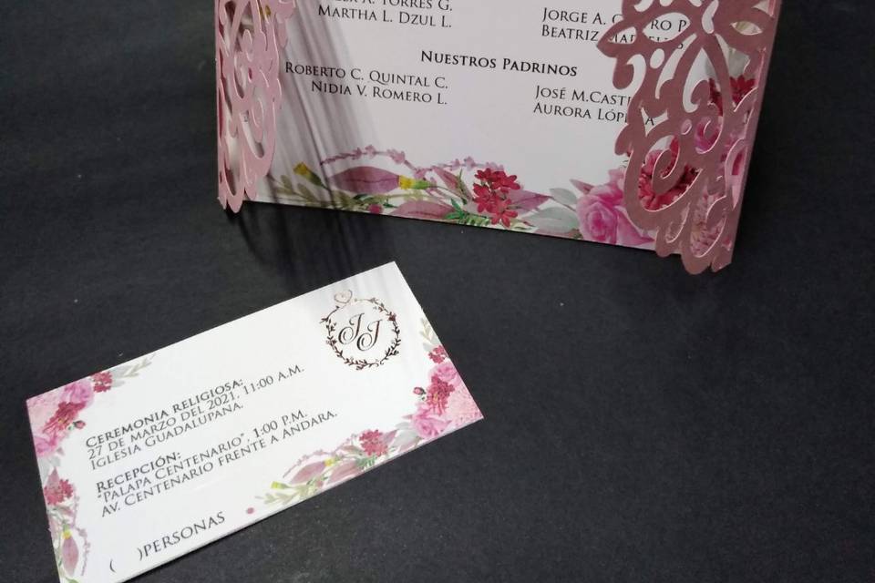 Invitación y pase