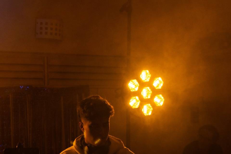 Iluminación hexagonal