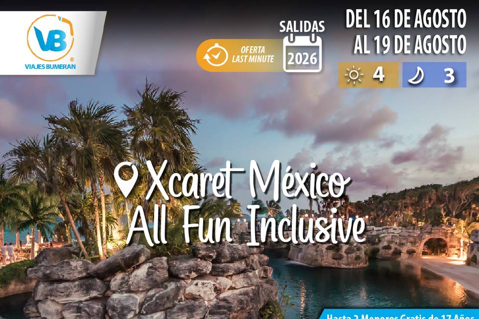 Xcaret Agosto