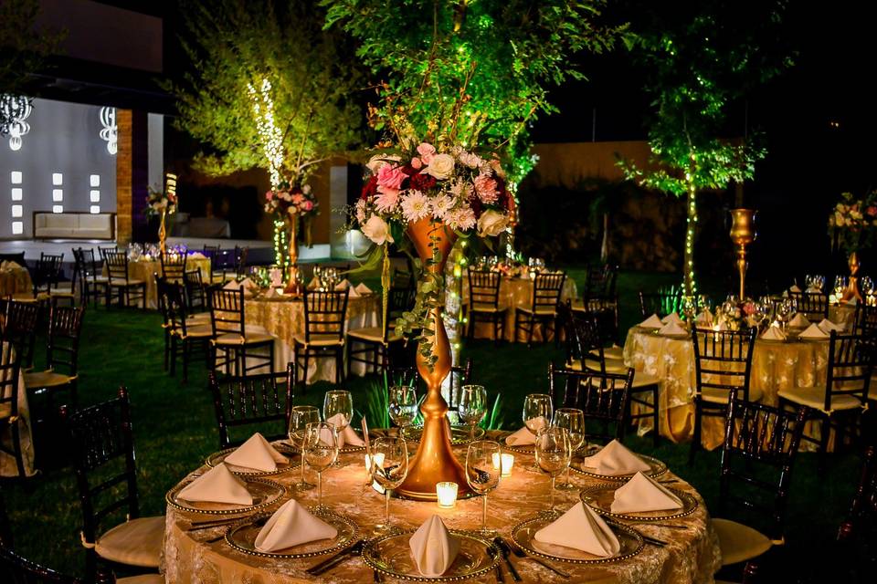 Boda en jardín