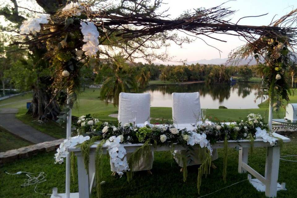 Mesa para novios