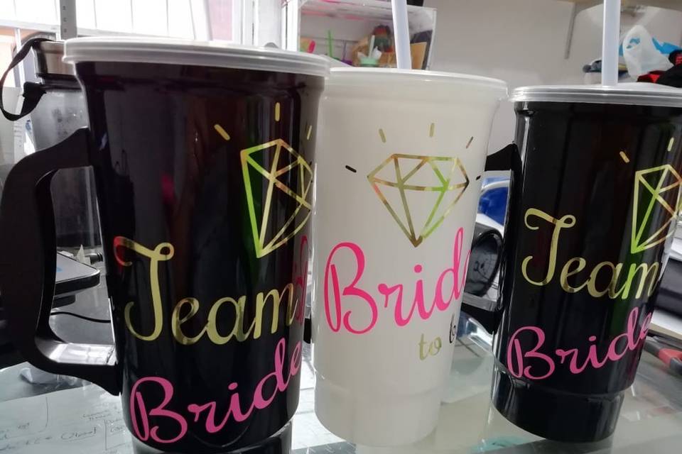 Vaso bachelor personalizado