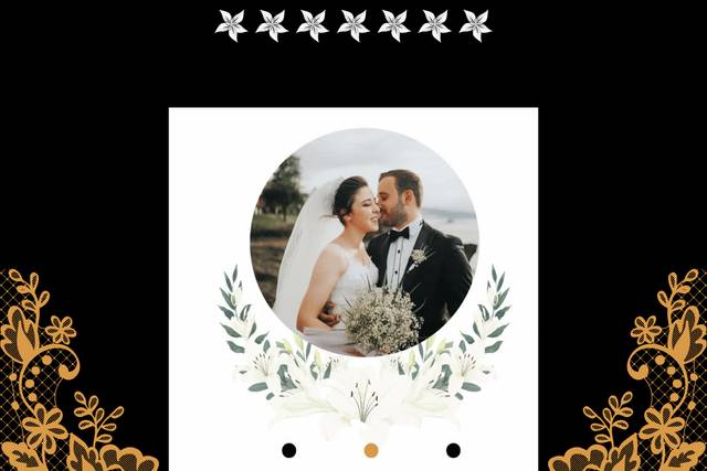 Boda clásica: Página web