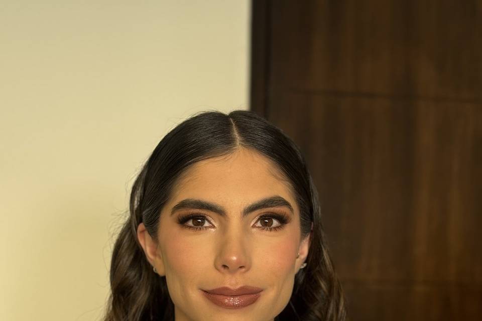 Maquillaje con glamour