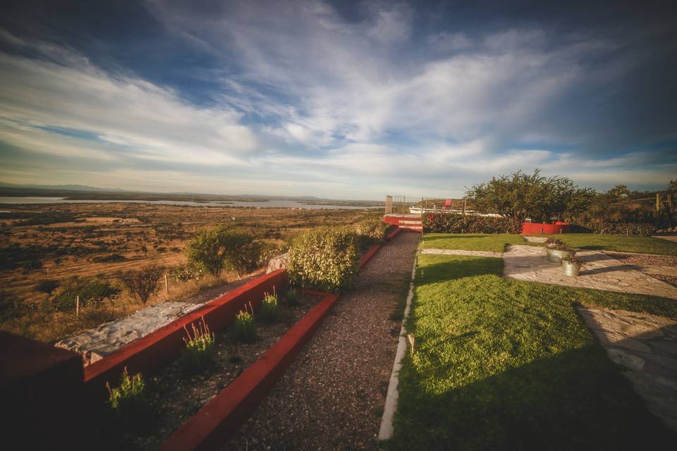 Jardines y vistas