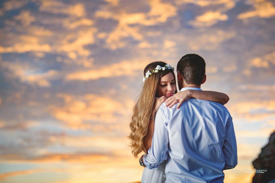 Sesión preboda en la playa