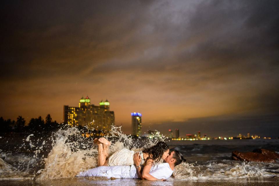 Sesión preboda en la playa